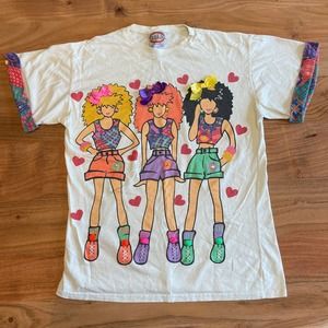 Those stylish 80s gals t-shirt -size S